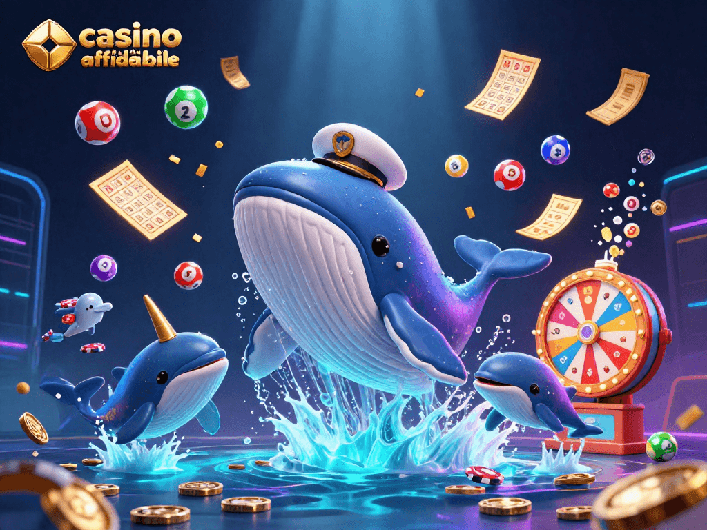 Scopri il mondo dei giochi con casino non AAMS affidabili, un'illustrazione vivace di creatività.