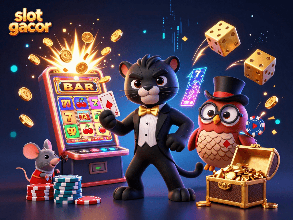 Slot gacor menawarkan pengalaman bermain menarik dengan karakter kartun dan tahun jackpot berlimpah.