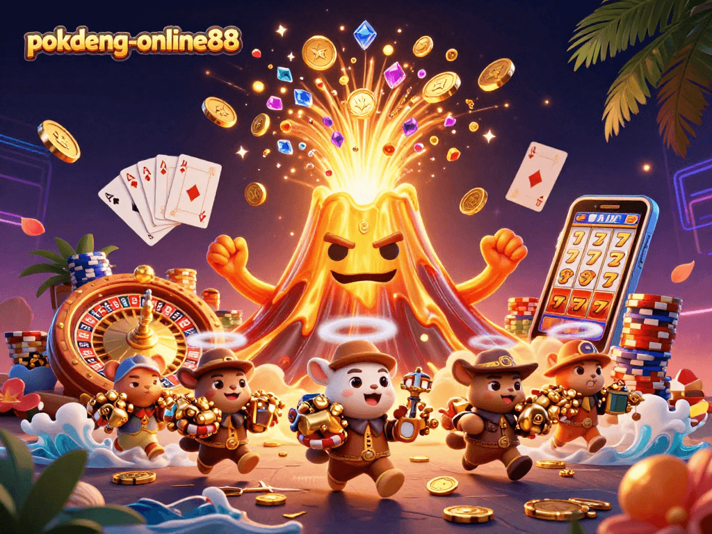 Experience the thrilling adventure of poker strategy at pokdeng-online88 with treasures galore.