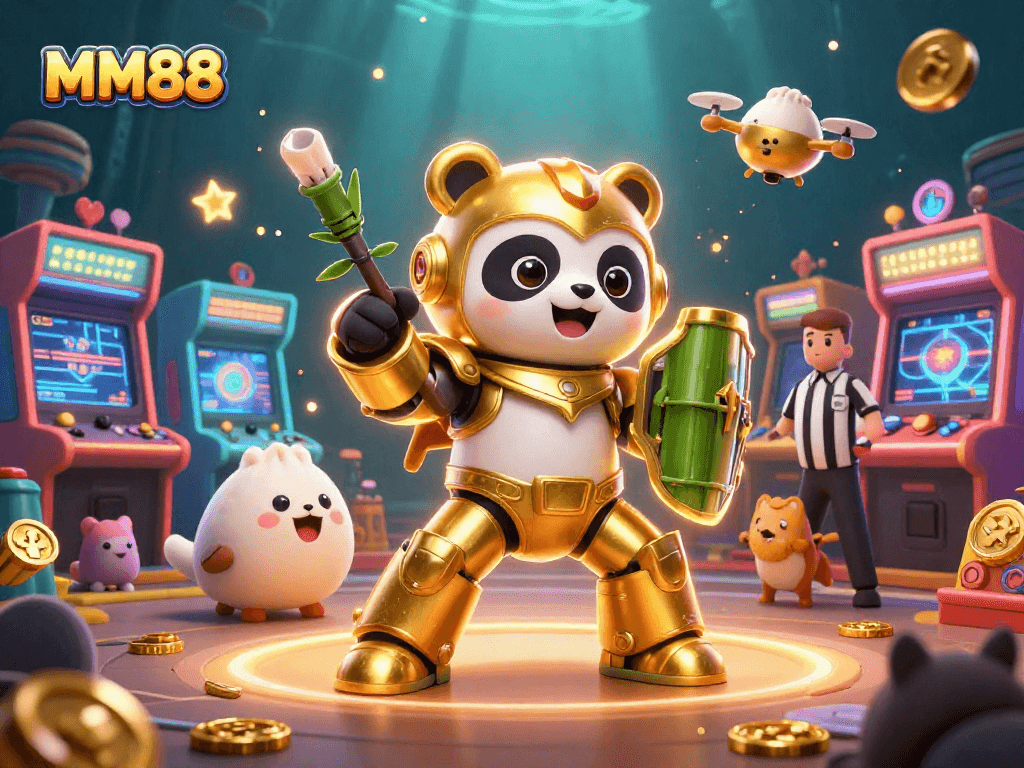 Experience exciting MM88 cockfighting with an action-packed arena and vibrant gaming elements.