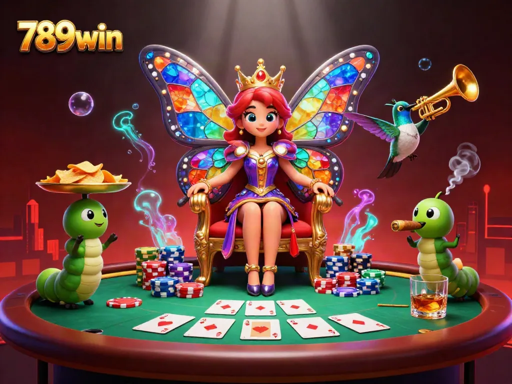 Engage in thrilling gameplay at 789win featuring vibrant characters and rich casino elements.