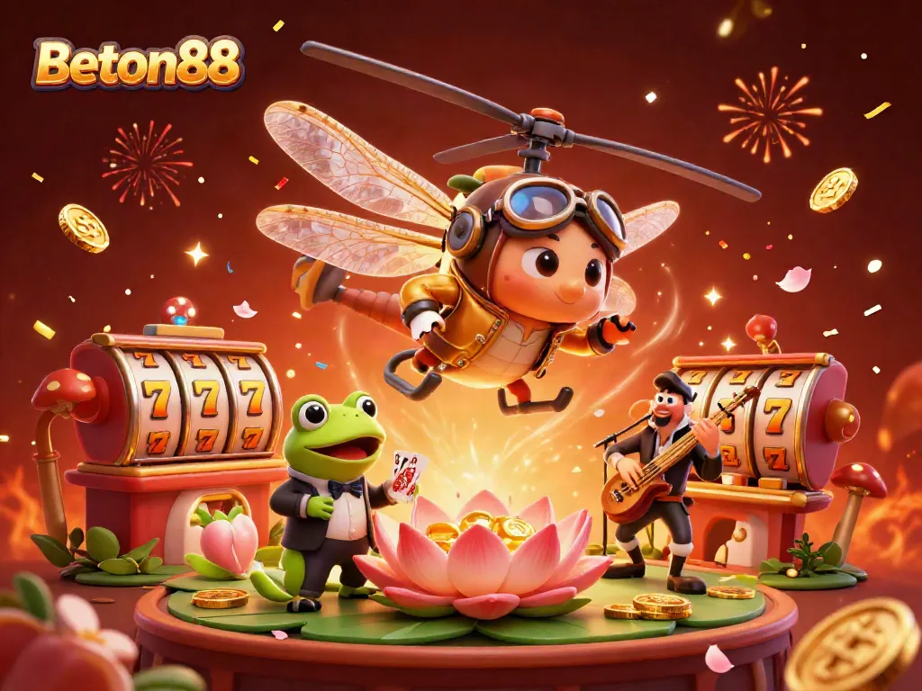 Beton88 menawarkan pengalaman judi slot dengan kombinasi visual yang berwarna dan menarik.