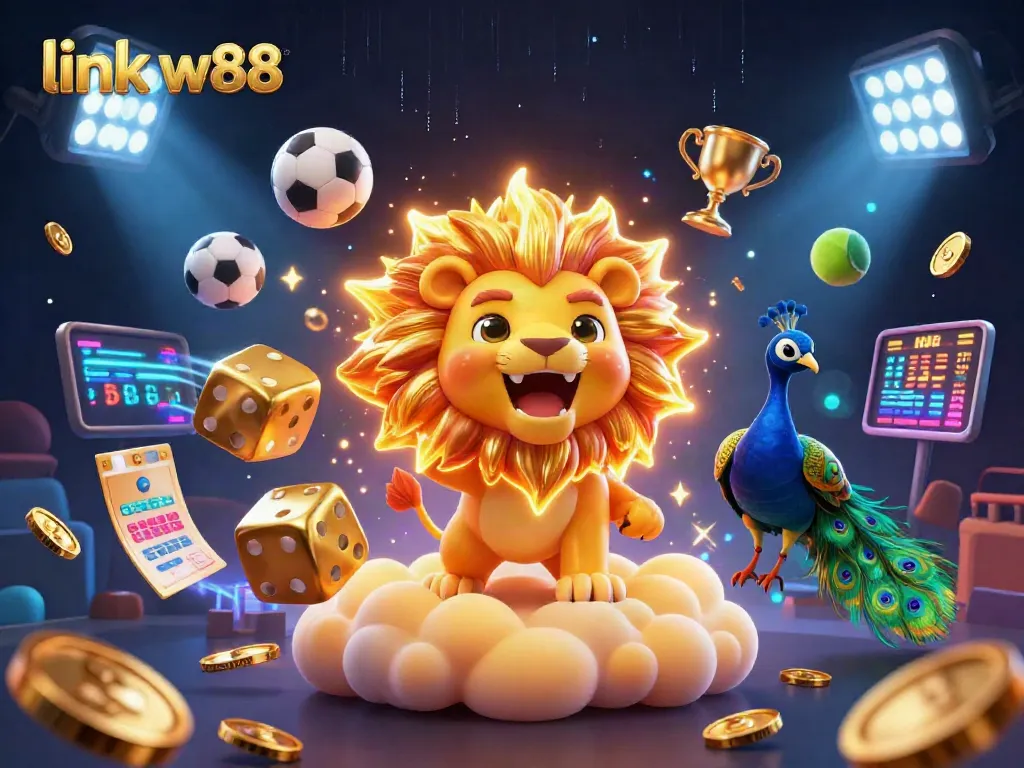 Engage with the exhilarating link w88 sports betting scene showcasing vibrant casino action and dynamic game elements.