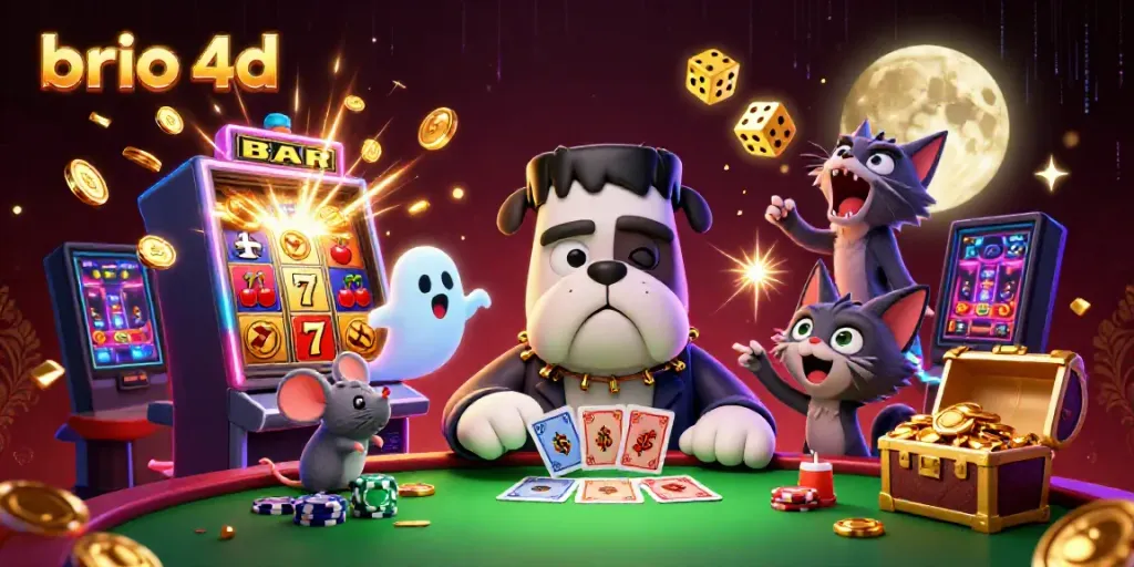 Engage with exciting winning moments at brio 4d featuring dynamic 3D gaming action.