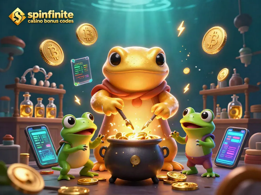 Engage with Spinfinite Casino Bonus Codes, featuring enchanting characters and dynamic gaming elements.