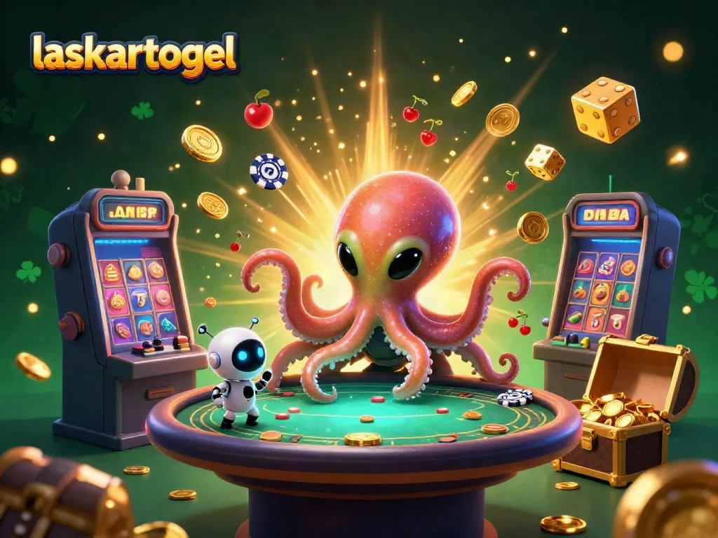 Win big at Laskartogel with an exciting alien-themed poker scene full of action.