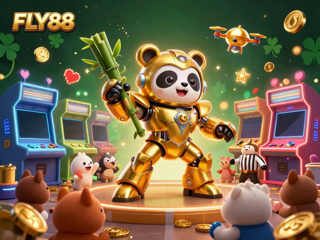 Experience thrilling gameplay at FLY88 with dynamic characters in an engaging casino arena.