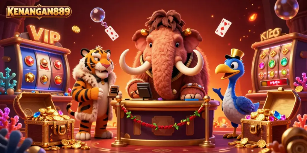Engage in thrilling games at KENANGAN889 with vibrant slots and casino fun.