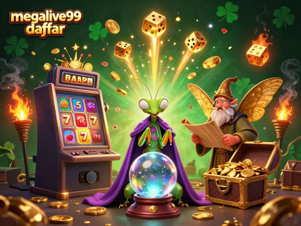 Megalive99 daftar: Bergaya dengan keberuntungan di kasino online dengan karakter yang menarik dan elemen jackpot.