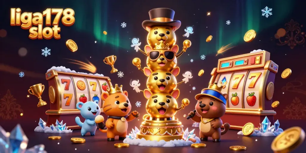 Mainkan liga178 slot dengan simbol buah dan jackpot yang memukau dalam ilustrasi 3D yang kaya.
